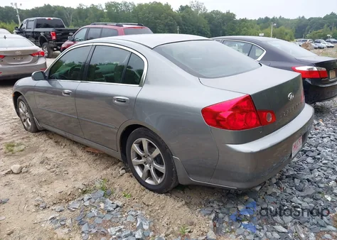 2005 Infiniti G35X из США, поврежденный, VIN JNKCV51FX5M311514